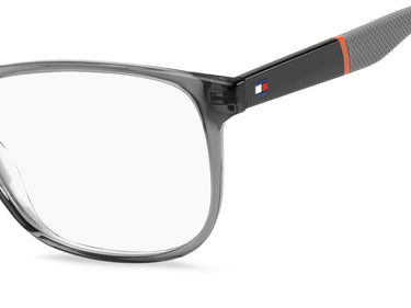 Premium Men Tommy Hilfiger Eyeglasses: TH 1908 - Grey - SpecSMART Eye Clinic (Zoom View)